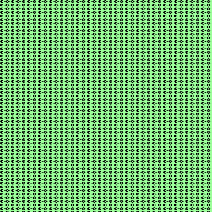 Screenshot of pattern 001_spacedonuts from Net Net Net